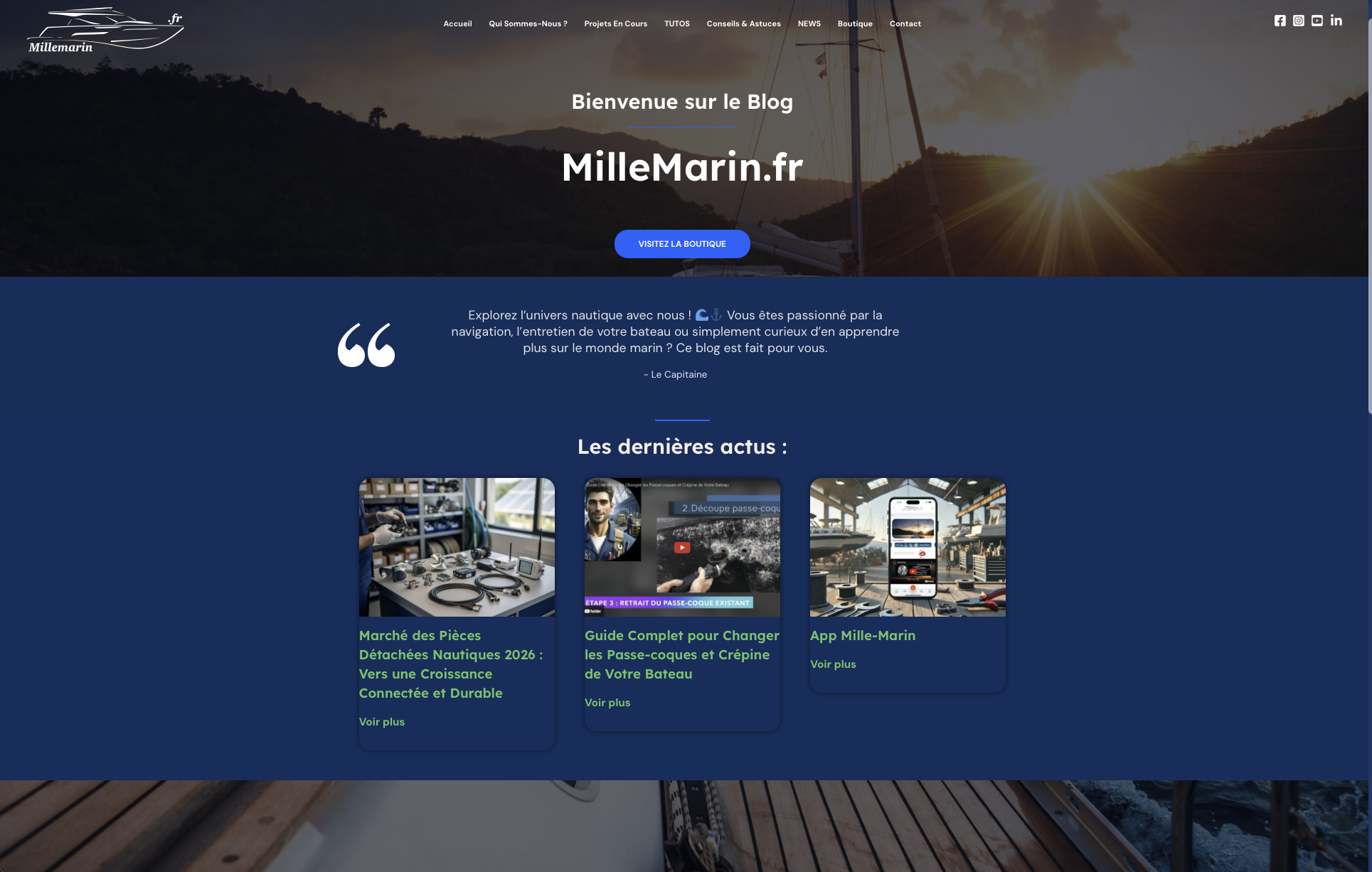 Blog WordPress intégré dans PrestaShop